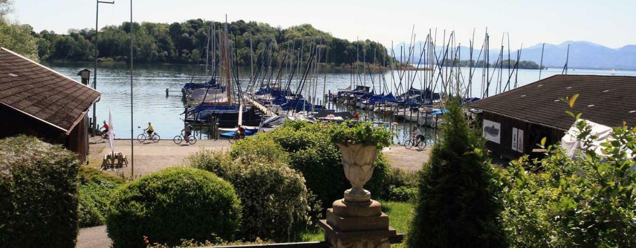 Ferienwohnungen Jell - Forg Breitbrunn am Chiemsee Exterior foto